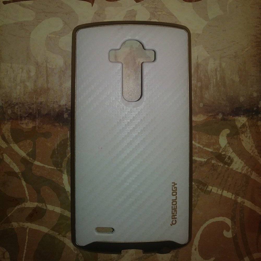 White and Gold Caseology case